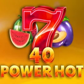 40 Power Hot online game logo by Amusnet Interactive on robocats.org.pl