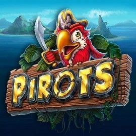 Pirots slot icon by ELK Studios, available at Robocat Casino