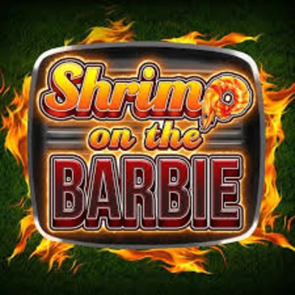 Slots logo of Shrimp on the Barbie from Greentube at Robocat Casino