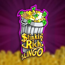 Stinkin Rich Slingo slot visual from Slingo available on robocats.org.pl
